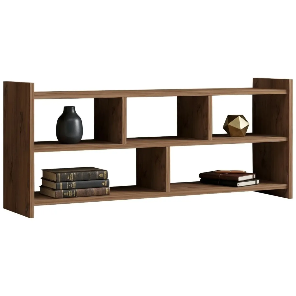 Mobile Porta tv Marrone Rovere Beige Cassetti 3 Ripiani 185x40x60h cm, 3 Ante - Serrata