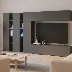 Mobile salotto smart 340cm antracite - Carretto