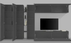 Mobile salotto smart 340cm antracite - Carretto