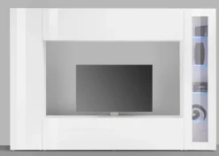 Mobile soggiorno smart 260cm bianco lucido - Amel
