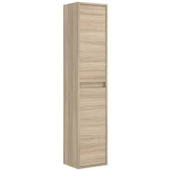 Mobile Sottolavabo Marrone Colore Ante Marrone 30x25.5x140h cm, - Aladin