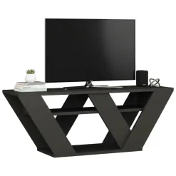 Mobile TV antracite 110x30x40h cm in legno - Amazzonite