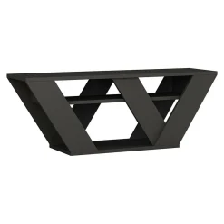 Mobile TV antracite 110x30x40h cm in legno - Amazzonite