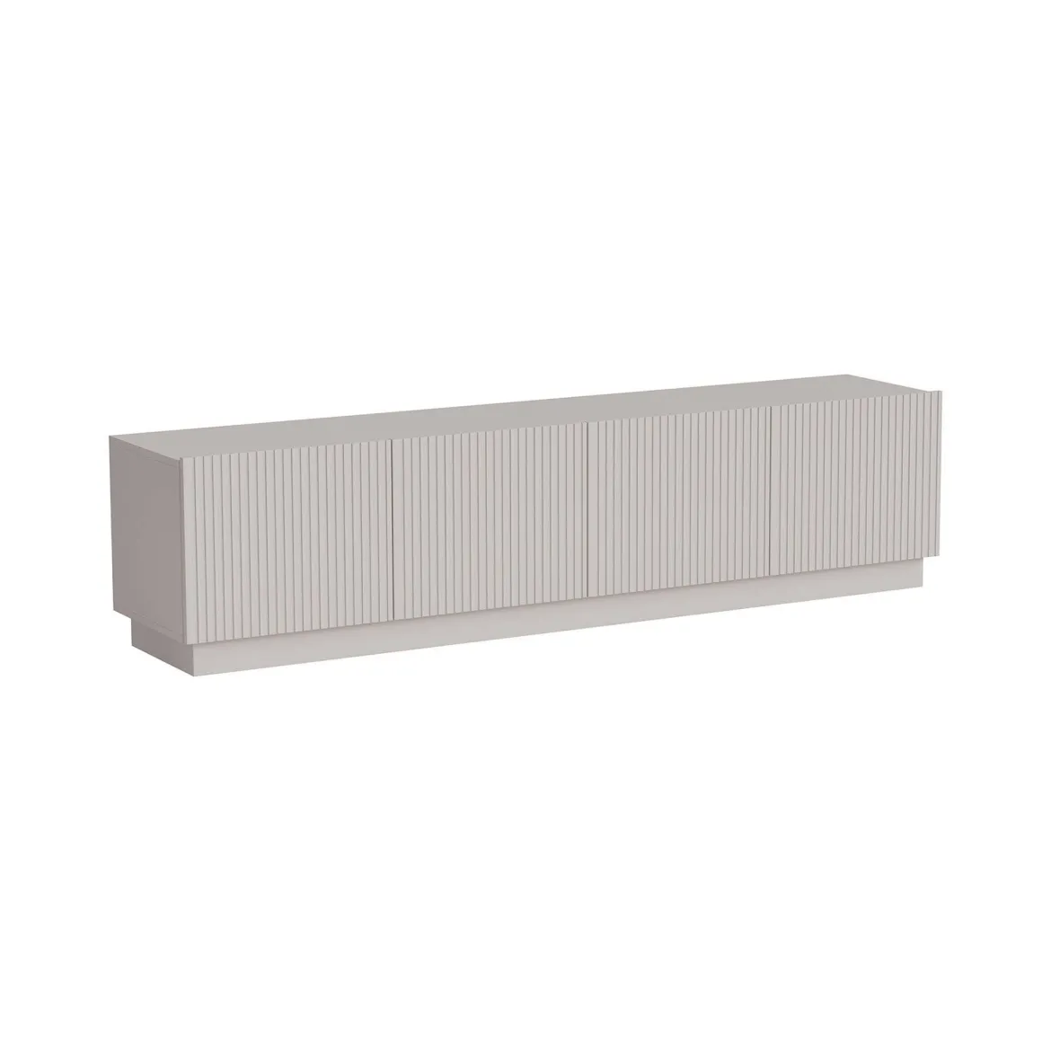 Mobile TV beige 200x40x48h cm 4 ante - Macherio