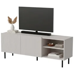 Mobile TV beige 150x42x52h cm 3 ante - Molini