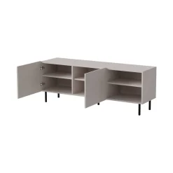 Mobile TV beige 150x42x52h cm 3 ante - Molini