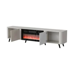 Mobile TV beige 190x40x58h cm 2 ante - Vicino