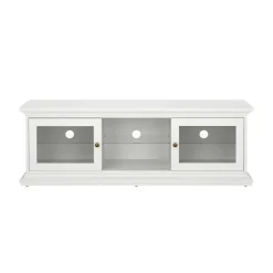 Mobile TV bianco 149x41x50h cm 2 ante - Damrey
