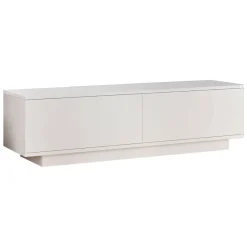 Mobile TV bianco 140x35x38h cm 2 ante - Kenneth