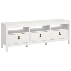 Mobile TV bianco 151x38x54h cm in legno - Astana