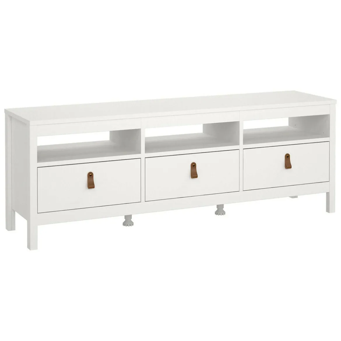 Mobile TV bianco 151x38x54h cm in legno - Astana