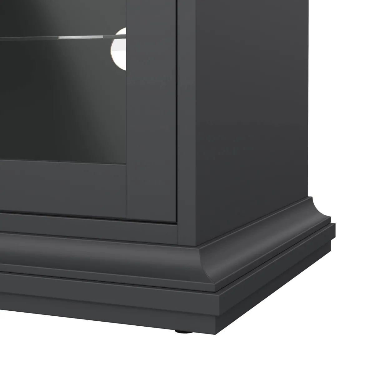 Mobile TV grigio 149x41x50h cm 2 ante - Damrey