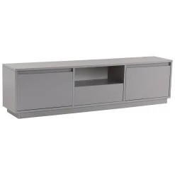 Mobile TV grigio 160x29x42h cm 3 ante - Morrigan