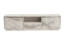 Mobile TV marmo 160x29x42h cm 3 ante - Morrigan