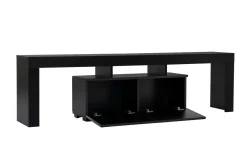 Mobile TV nero 180x31x50h cm 2 ante - Andarna