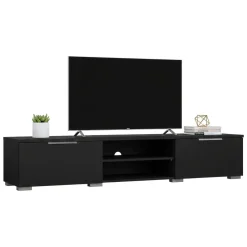 Mobile TV nero 172x39x33h cm in legno - Ammiro