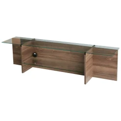Mobile TV noce 158x35x40h cm - Bellano