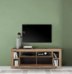 Mobile TV noce 172x42x66h cm in legno - Kujira
