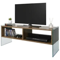 Mobile TV noce 120x35x45h cm in legno - Winifred