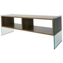 Mobile TV noce 120x35x45h cm in legno - Winifred