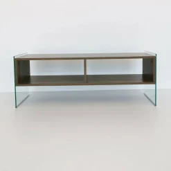 Mobile TV noce 120x35x45h cm in legno - Winifred