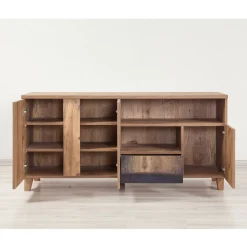 Mobile TV quercia 160x45x76h cm 3 ante e 1 cassetto - Bucarest