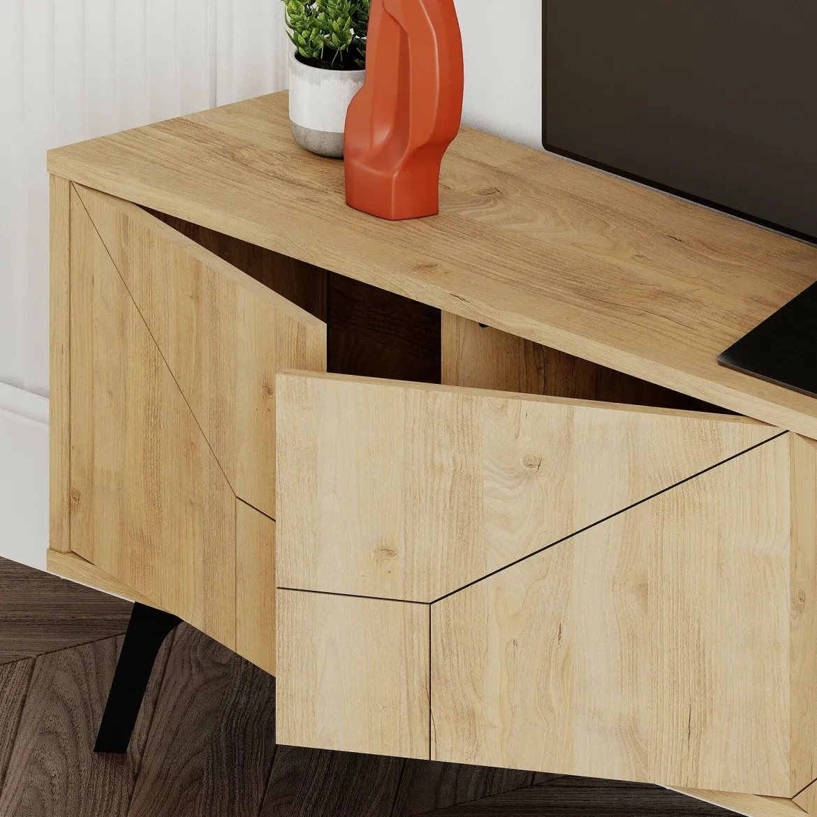 Mobile TV quercia 180x29x50h cm 4 ante - OlgadiKiev