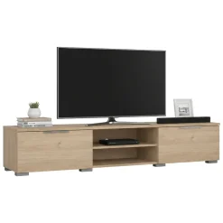 Mobile TV rovere 172x39x33h cm in legno - Ammiro