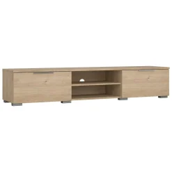 Mobile TV rovere 172x39x33h cm in legno - Ammiro