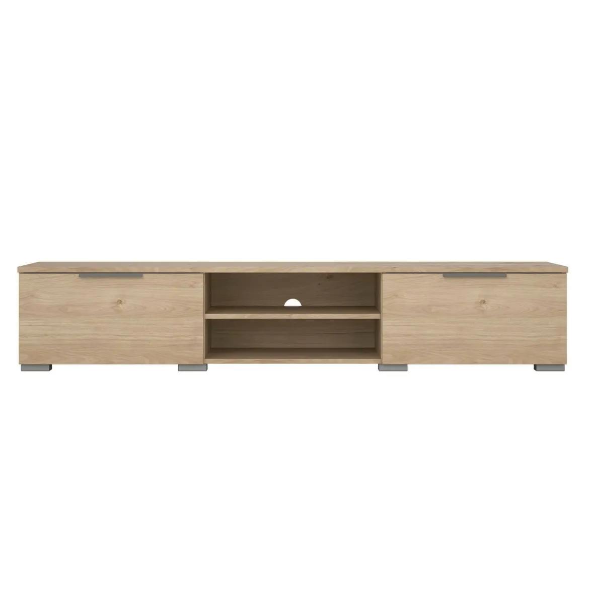 Mobile TV rovere 172x39x33h cm in legno - Ammiro