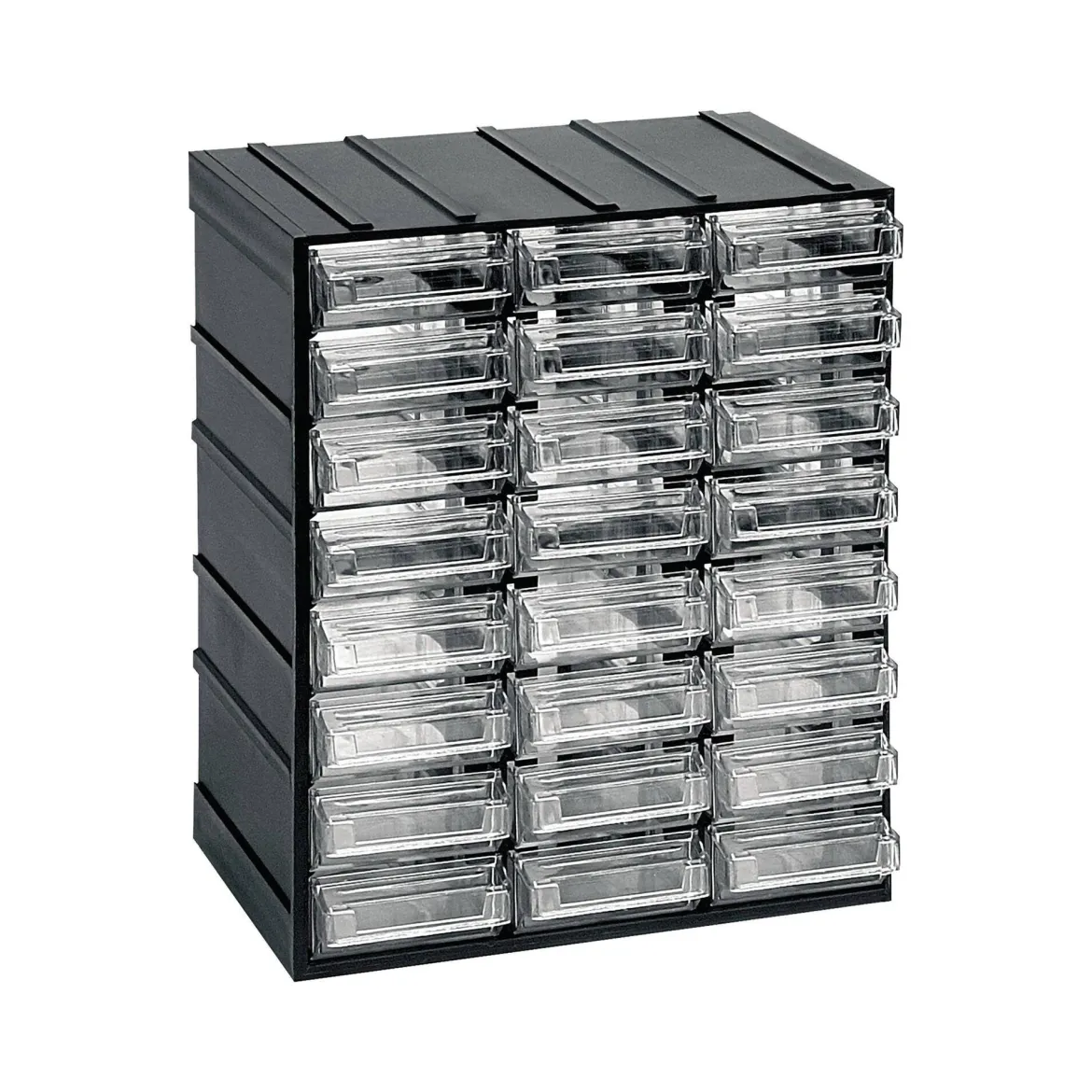 Organiser antracite cassetti scorrevoli 19x23h cm - Atanasia