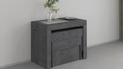 Panca allungabile ardesia 290x25x45h cm - Quedan