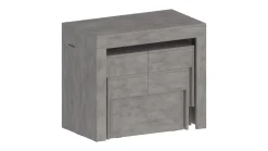 Panca allungabile grigia 290x25x45h cm - Quedan