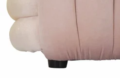 Panca design rosa 90x45x45h cm - Calcea