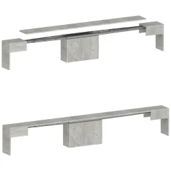 Panca estensibile cemento 290x25x45h cm - Yutu