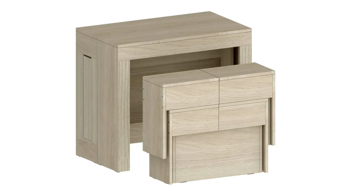 Panca estensibile olmo 290x25x45h cm - Quedan