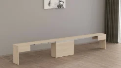 Panca olmo estensibile 290x25x45h cm - Yutu