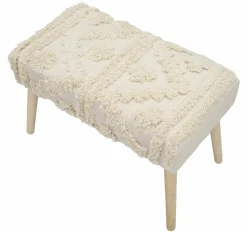 Panca piccola bianca 66x34x42h cm - Art