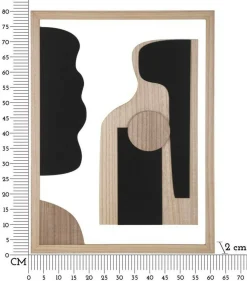 Pannello decorativo Pistoletto, 60x2 h80 cm, Multicolore