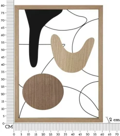 Pannello decorativo Pleinair, 60x2 h80 cm, Multicolore