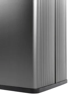 Pattumiera aperta 54 L 44x27x69h cm grigio scuro - Longueuil