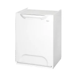 Pattumiera Bianco Capacità 15 lt un Cestino 34x29x47h cm, Cestino Estraibile Made in Italy - Dorothy