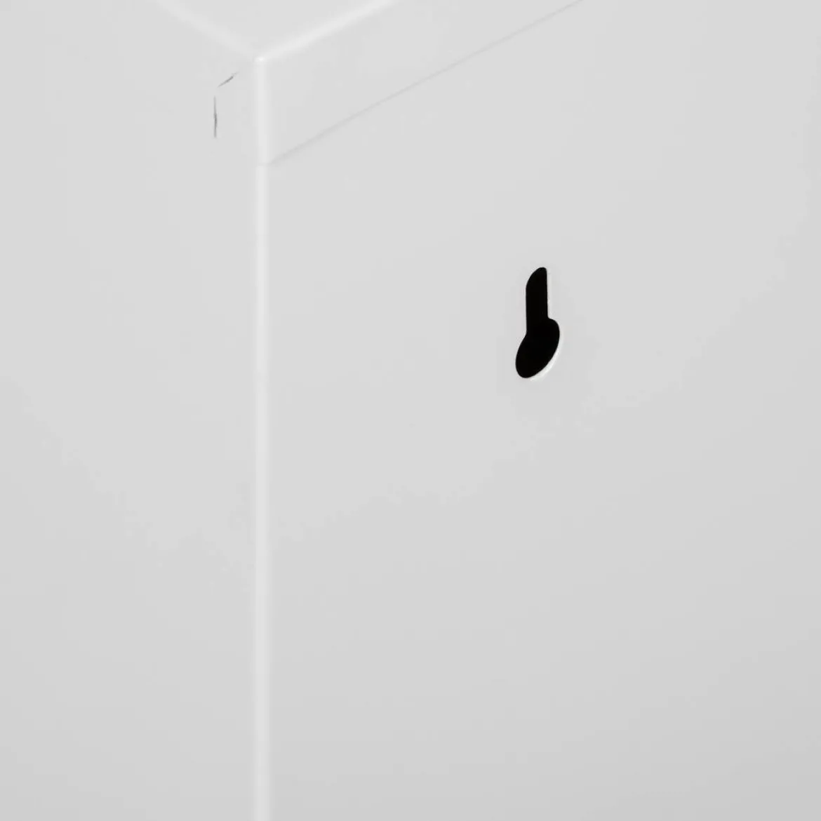 Pattumiera Bianco Capacità 72 (18 per Secchio) Fissaggio a Muro Opzionale 60x25x93h cm, 4 Cestini - Anukhatun
