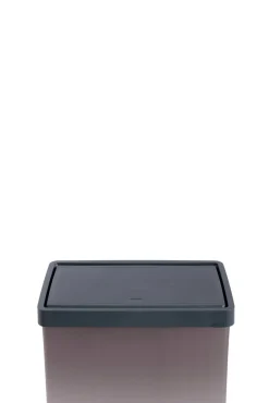 Pattumiera minimal cucina 54 L 44x27x69h cm marrone - Tofino