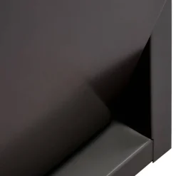 Pattumiera Nero Capacità 72 (18 per Secchio) Fissaggio a Muro Opzionale 60x25x93h cm, 4 Cestini - Anukhatun
