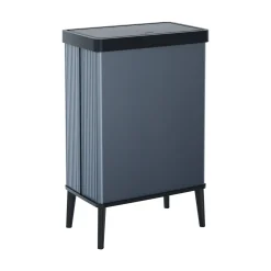 Pattumiera scandi 54 L 44x27x69h cm blu - Tofino