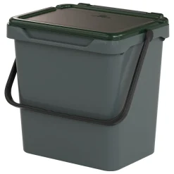 Pattumiera Verde Capacità 38 lt un Cestino 40x31x39h cm, Made in Italy - Foscas