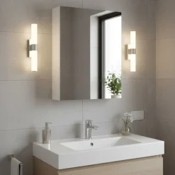 Pensile moderno 40x65h cm bianco lucido - Andaluso