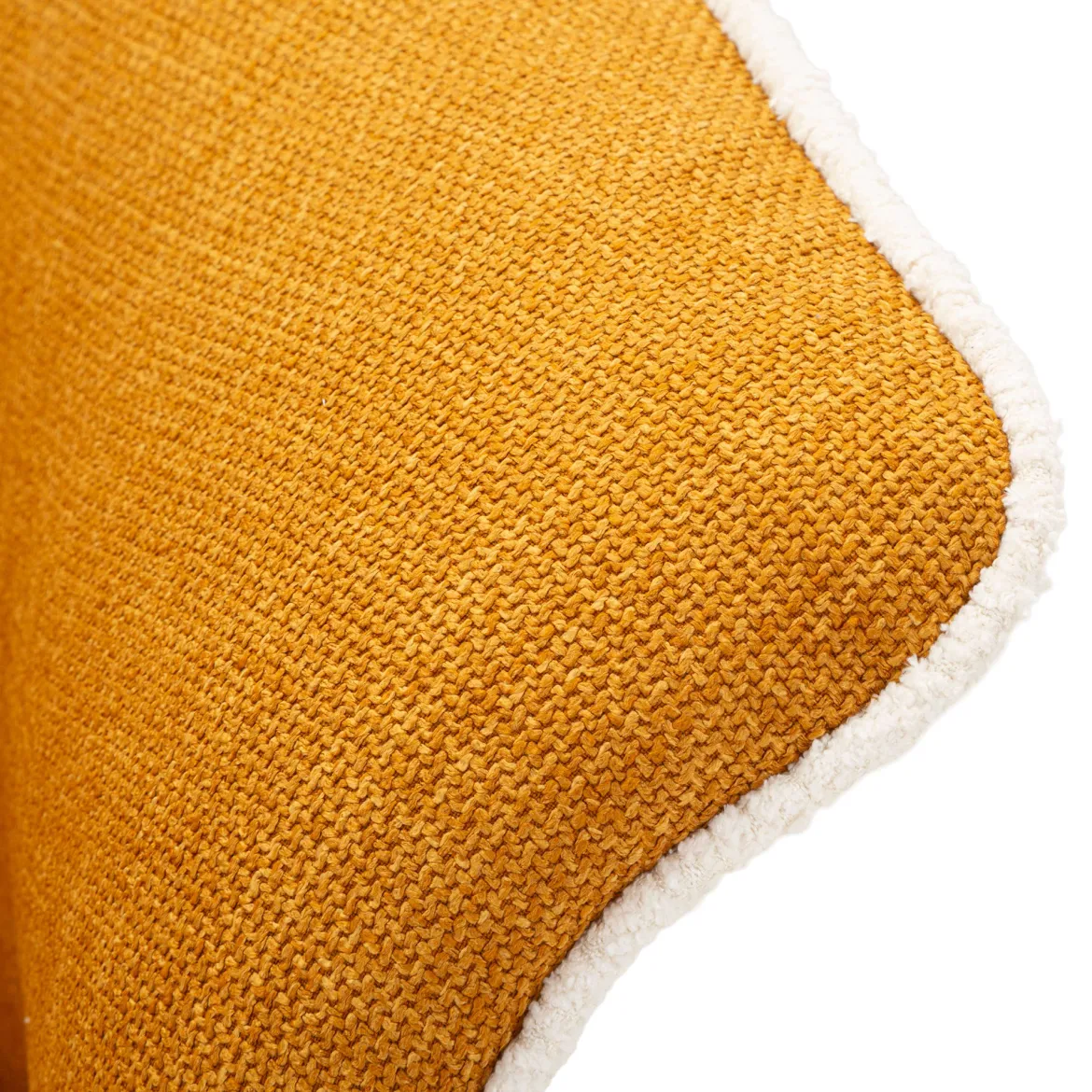 Poltrona Giallo Senape Nero Base Girevole Braccioli 84x66x80h cm, Materiale Struttura in Metallo - Toamas
