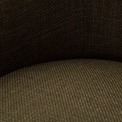 Poltrona Verde Bianco Base Girevole Braccioli 84x66x80h cm, Materiale Struttura in Metallo - Toamas